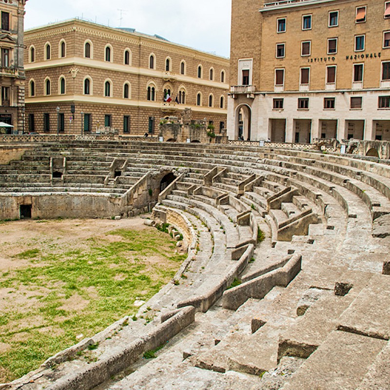 Roman amphitheater in Lecce